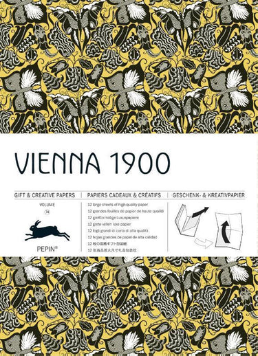 Pepin vienna 1900: gift creative paper book vol. 74: geschenk- und kreativpapierbuch vol 74 (gift creative papers