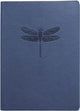 Eccolo notitieboek - essential blue dragonfly - lijn - ca.13x18cm - ec-d303l