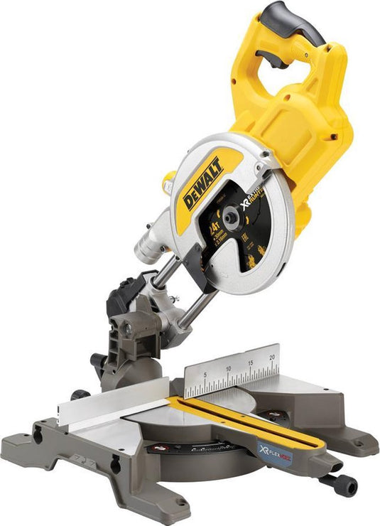 Dewalt dcs777n 18v 54v xr flexvolt li-ion accu afkort- en verstekzaagmachine body - 216 x 30mm - koolborstelloos