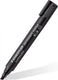 Staedtler lc perm. marker beitelpunt zwart