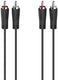 Hama 2 x rca cable 00205258 3 m black