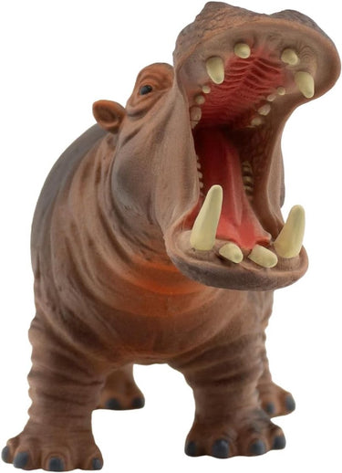 Bullyland 63691 – speelfiguur nijlpaard – ca. 8 x 14cm – levensecht en detailrijk vormgegeven – ideaal als educatief speelfiguur, decoratie of klein cadeautje voor kinderen vanaf 3 jaar.