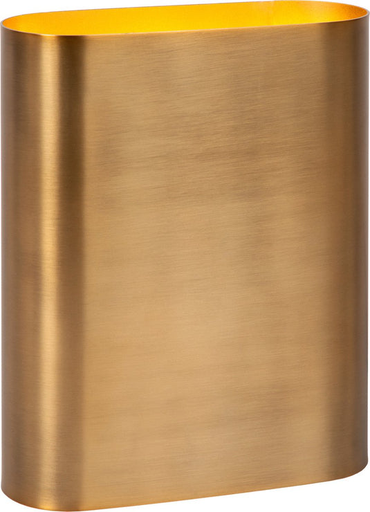 Lucide ovalis - wandlamp - 2xe14 - mat goud messing