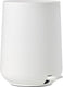 Zone denmark nova pedaalemmer - prullenbak badkamer softclose - afvalemmer klein - toilet badkamer accessoires - kunststof - 5 liter - 29 x 23 cm - wit