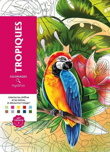 Hachette pratique – tropiques – kleurplaat met getallen – 100 stuks