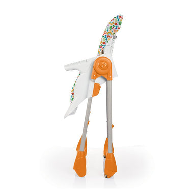 Dolu fisher price deluxe kinderstoel 105x57x87 cm wit oranje
