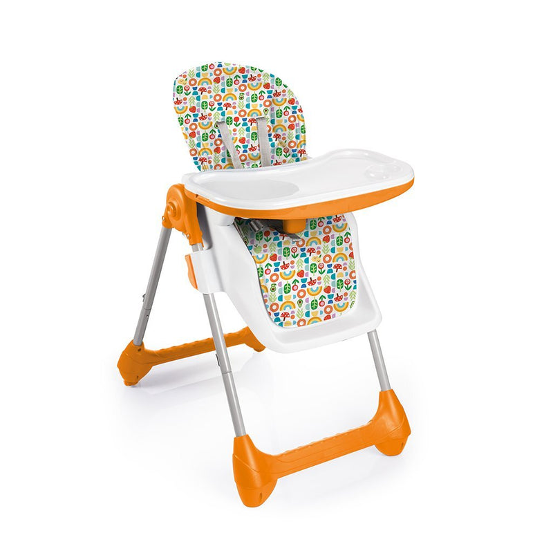 Load image into Gallery viewer, Dolu fisher price deluxe kinderstoel 105x57x87 cm wit oranje

