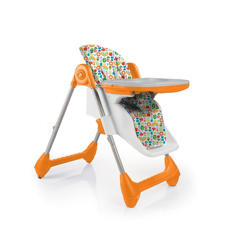 Load image into Gallery viewer, Dolu fisher price deluxe kinderstoel 105x57x87 cm wit oranje
