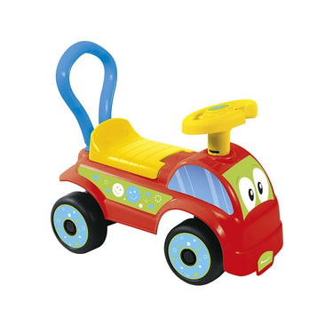 Vedes dolu loopauto 37x21x47 cm geel blauw rood