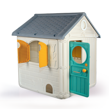Dolu speelhuis wit grijs blauw 122.5x110x104cm