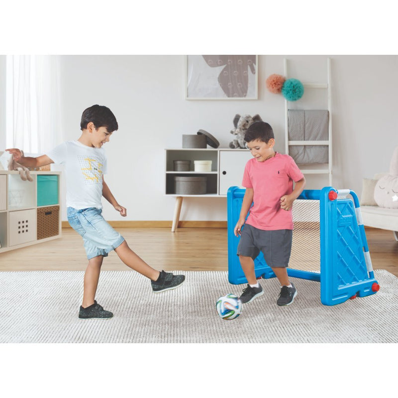 Load image into Gallery viewer, Dolu voetbal goal 100x75x55 cm blauw
