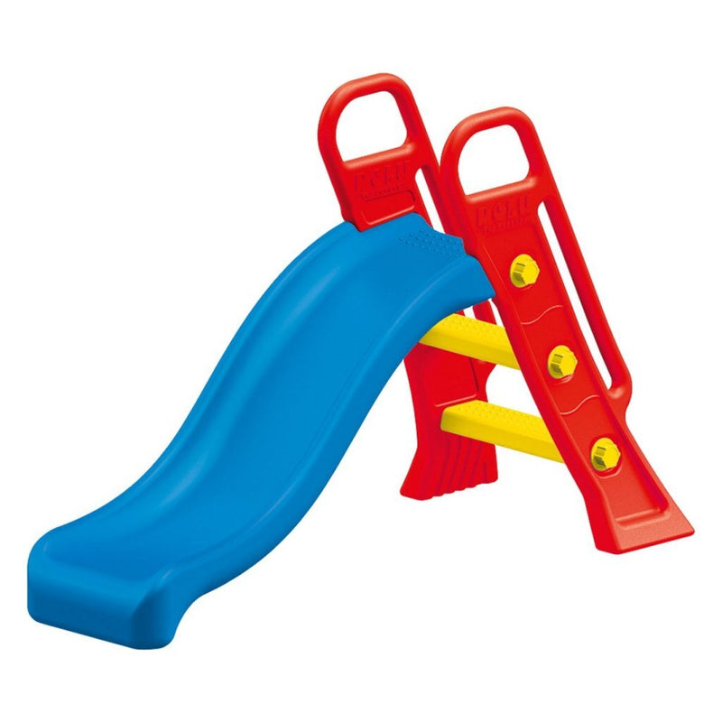 Load image into Gallery viewer, Dolu junior glijbaan 60.5x135x90cm blauw rood
