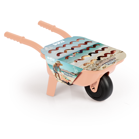 Dolu kruiwagen met strandset zandbakset inclusief accessoires