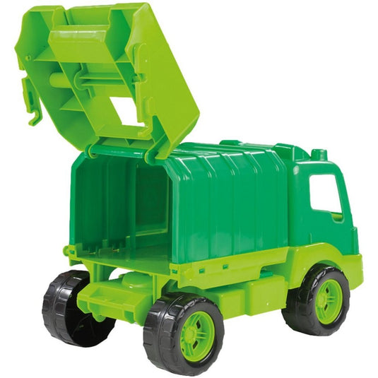 Dolu vuilniswagen 43 cm groen