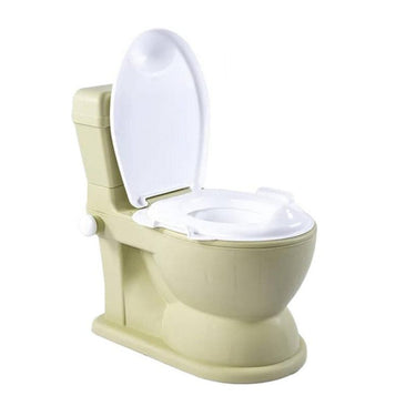 Dolu wc plaspotje + licht en geluid pastelgroen