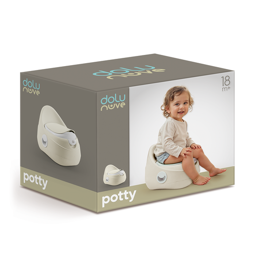 Dolu my size potty relax beige kindertoilet