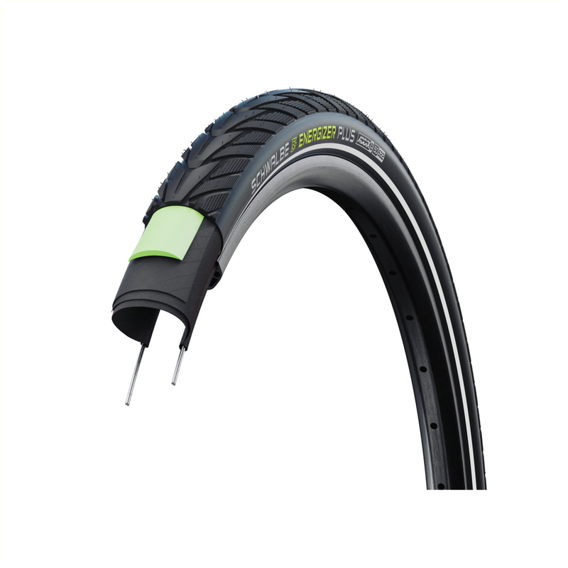 Load image into Gallery viewer, Schwalbe energizer plus green guard 50-622(28x2.00) zwart reflex
