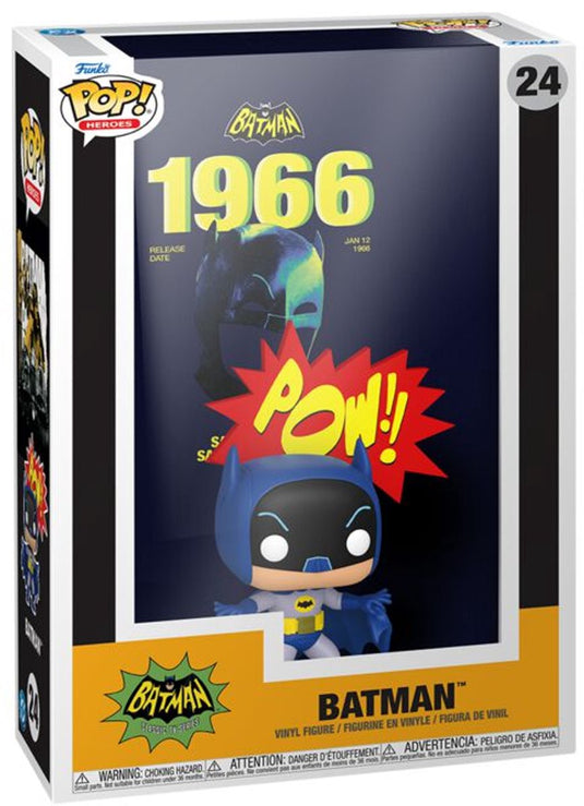 Funko batman 1966 batman (vhs cover) - vinylfiguur 24 unisex pop! - meerkleurig - standard