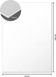 Kangaro foamboard - 70 x 100 cm - 5mm - wit - doos van 10 stuks