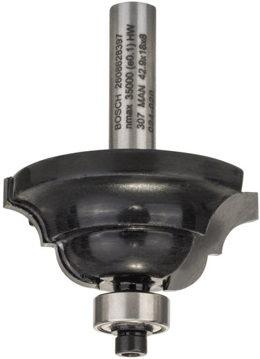 Bosch - paneelfrees d 8 mm, r1 6,3 mm, b 15 mm, l 18 mm, g 60 mm
