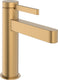 Hansgrohe finoris - wastafelmengkraan - ééngreeps bediening - coolstart energiebesparend - met afvoerplug - 110mm - brushed bronze