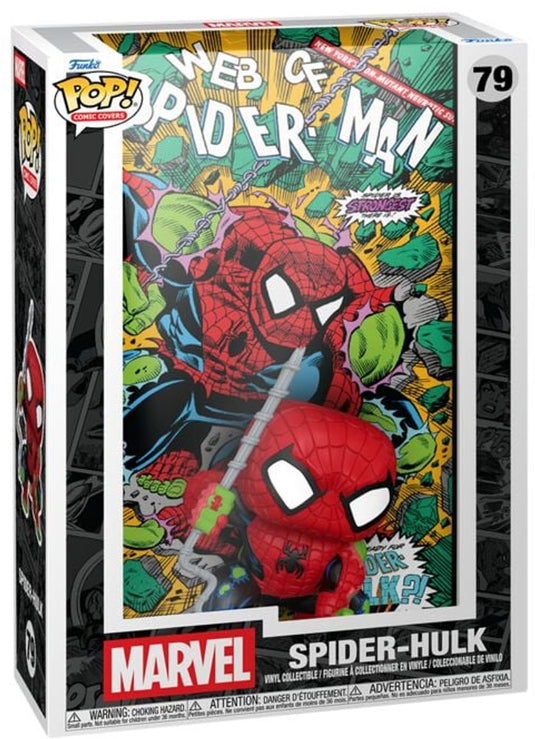 Funko spider-man spider-hulk (comic covers) vinylfiguur 79 unisex pop! - neutraal - standard