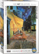 Eurographics - caféterras bij nacht - vincent van gogh - 1000 stukjes 48×68cm (b×h) - fine art legpuzzel