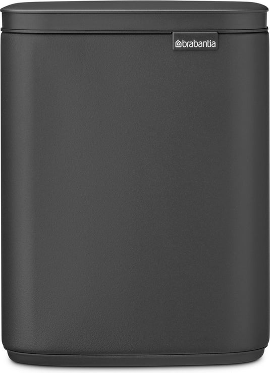 Brabantia bo prullenbak - 7 liter - badkamer - mineral infinite grey