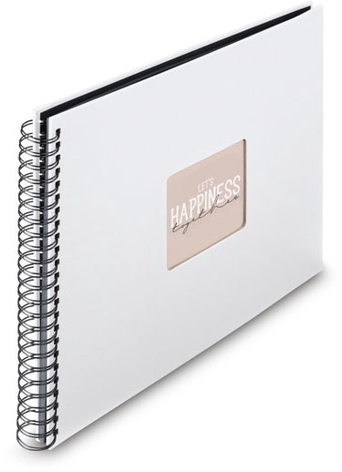 Hama spiraal fotoalbum - fine art - 36x32 - 50 pagina's - wit