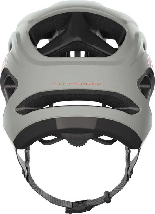 Abus fietshelm cliffhanger chalk grey m - 54-58 cm - grijs - geschikt voor gebruik op mountainbikes - 325 g
