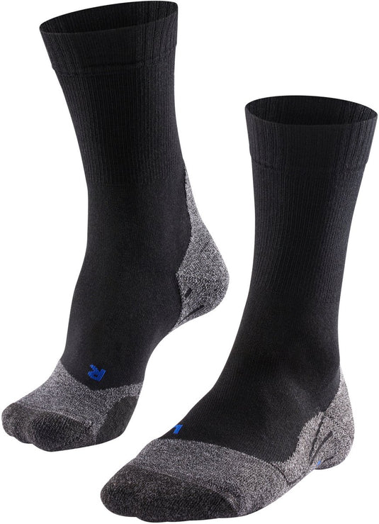 Falke tk2 cool anti-blaar dik lyocell functioneel materiaal wandelsokken heren zwart - maat 42-43