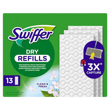 Swiffer dry fresh navulling vloerdoekjes doos a 13 stuks