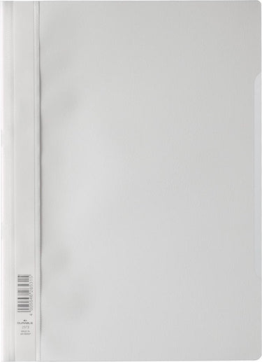 Durable snelhechtmap ft a4 wit 25 stuks
