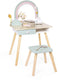 Janod - unicorn - houten kappers tafel met accessoires
