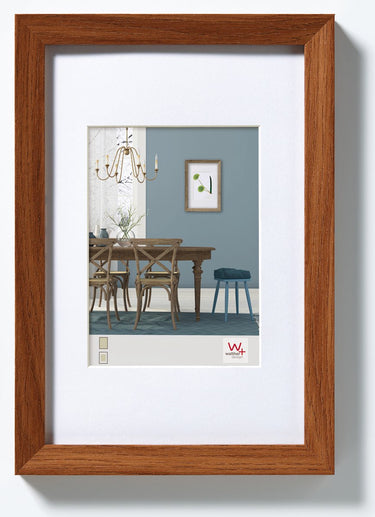 Walther fiorito - mdf houten lijst - fotoformaat 10x15 cm - donkere eik