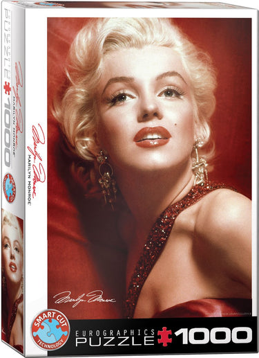 Eurographics - marilyn monroe red portrait - 1000 stukjes 48×68cm (b×h) - legpuzzel