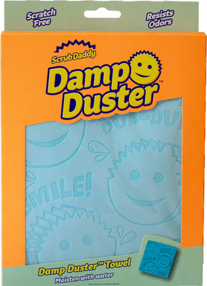 Scrub daddy damp duster stofdoek – blauw – 1 stuk