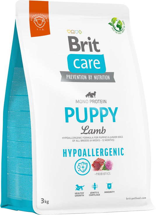 Brit care - dog - hypoallergenic puppy - lam - 12 kg
