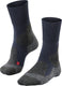 Falke tk1 anti-blaar dik wol functioneel materiaal wandelsokken dames blauw - maat 37-38