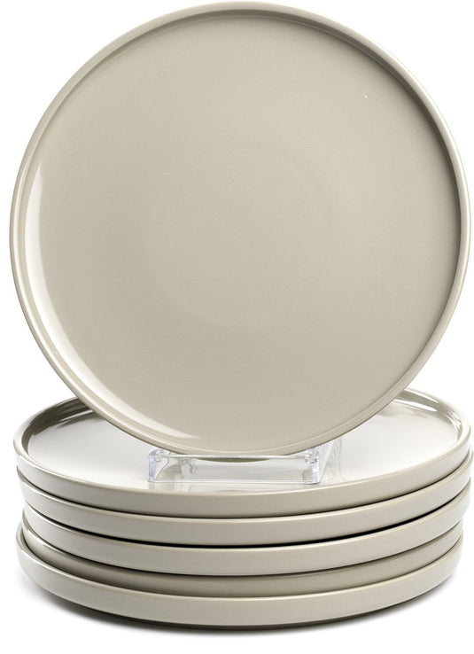 Leonardo roma bord 27cm beige - set 6