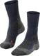Falke tk1 anti-blaar dik wol functioneel materiaal wandelsokken heren blauw - maat 46-48