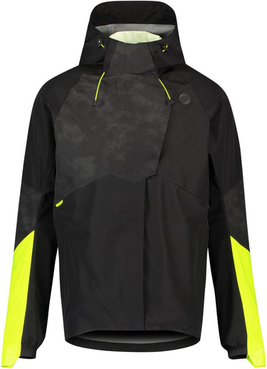Puch tech regenjas commuter heren hi-vis reflectie hi vis zwart