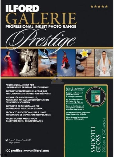 Ilford prestige smooth gloss 13x18 100 vel 310 gram