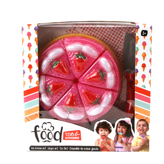 Basic food toys taart met taartschep