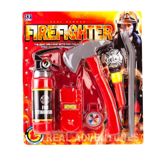 Basic brandweer set 7-delig