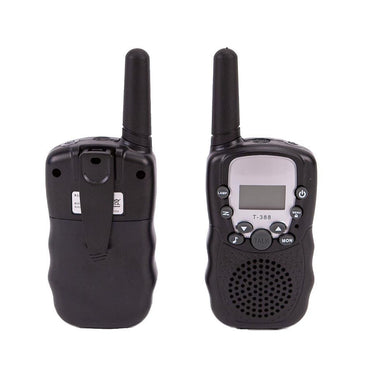 Basic science experiment t-388 walkie talkie + licht zwart