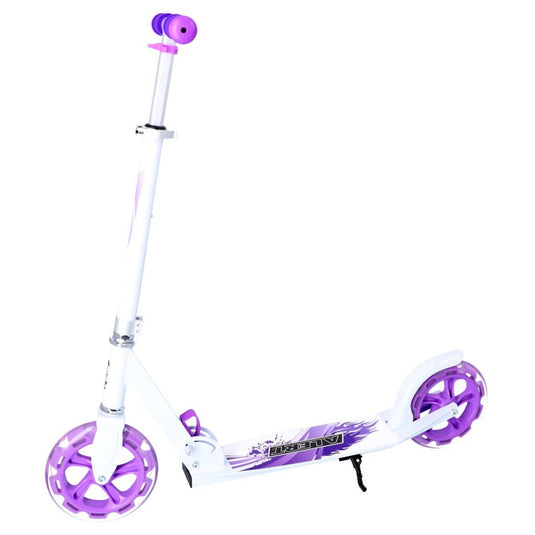 Alert spinout aluminium step met grote wielen wit paars