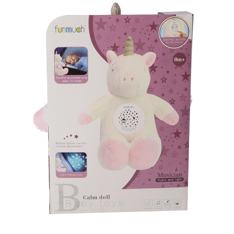 Load image into Gallery viewer, Overige merken knuffelprojector unicorn + licht en geluid
