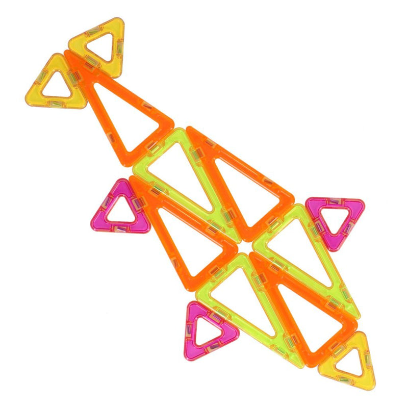 Load image into Gallery viewer, Science magnetische tegels diverse vormen 77 delig 5,5 cm
