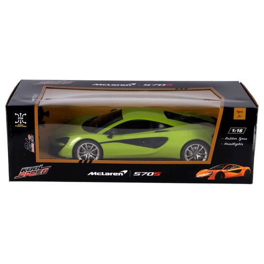 Kool speed rc mclaren 5705 1:16 + licht neon groen